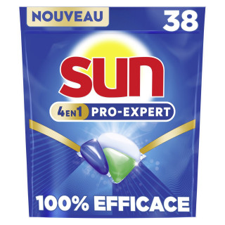Capsules Lave-vaisselle 4-en-1 Pro Expert SUN
