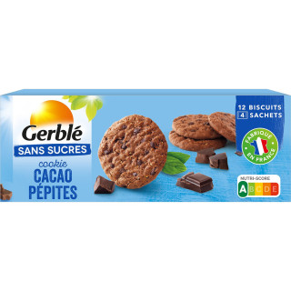 Cookie Cacao Pépites Sans Sucres GERBLE