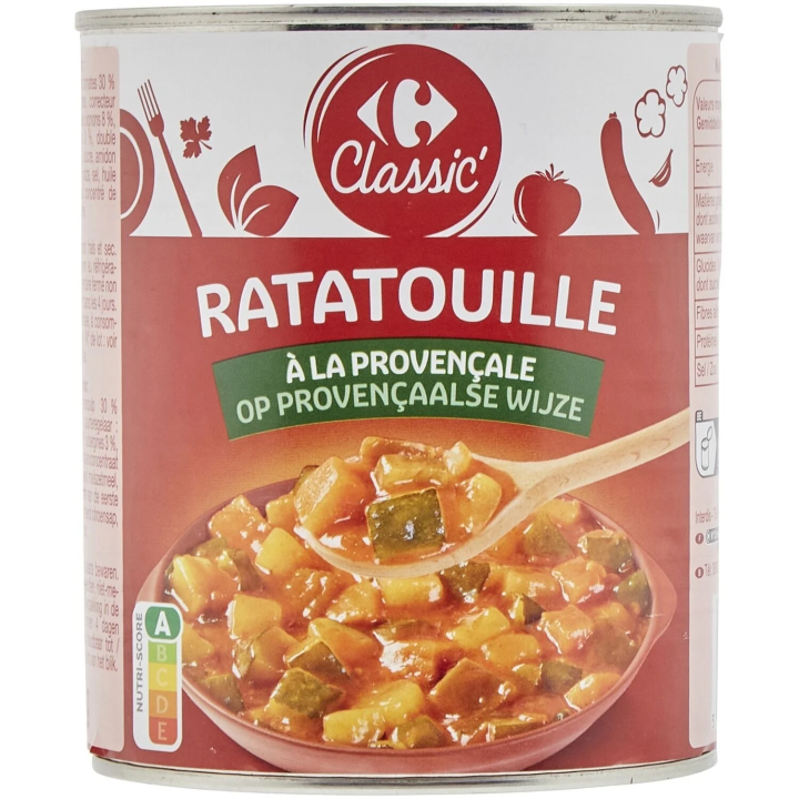 Ratatouille à la provençale CARREFOUR CLASSIC'