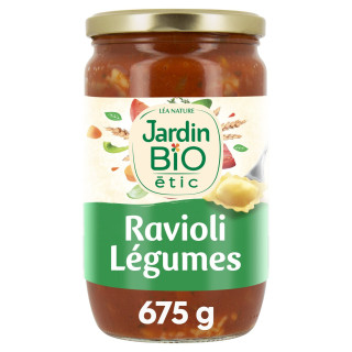 Ravioli légumes Bio JARDIN BIO ETIC