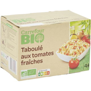 Taboulé à l'huile d'olive/menthe Bio CARREFOUR BIO