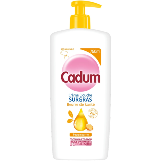 Crème douche Surgras Beurre de Karité CADUM