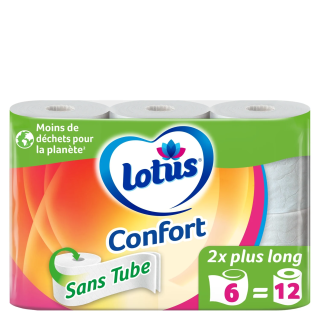 Papier Toilette Sans Tube Confort LOTUS