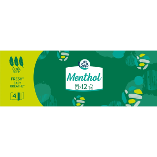 Mouchoirs Menthol 4 Epaisseurs Confort FSC CARREFOUR SOFT